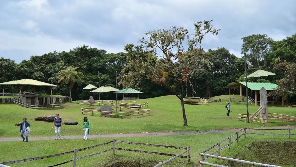 Parque arqueológico de San Agustín Huila